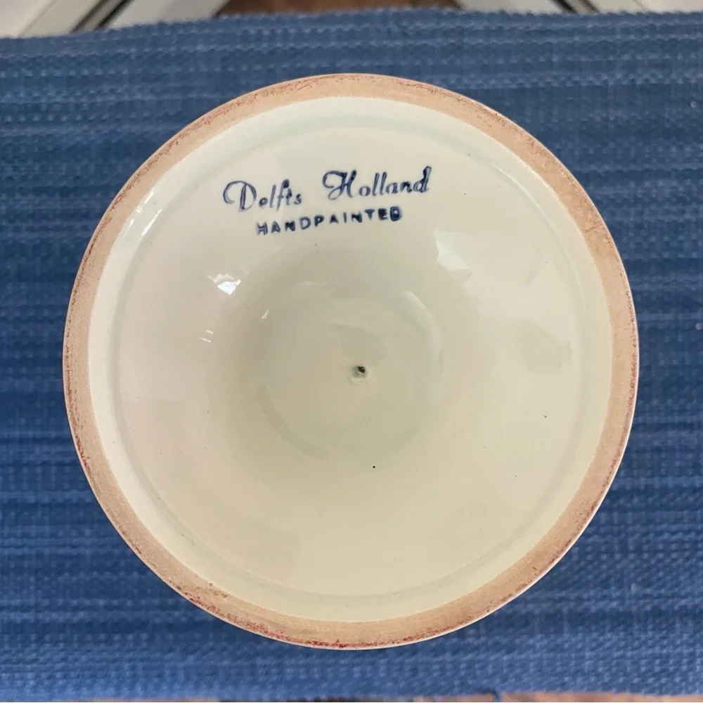 ❌SOLD❌ Stunningly Beautiful Delft Holland Hand Painted Vase - Picture 5 of 6